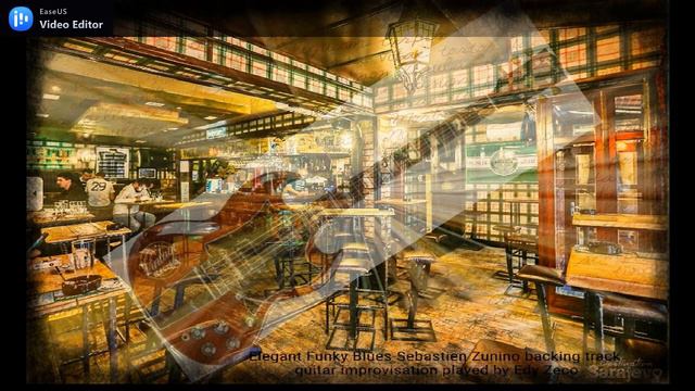 Elegant Funky Blues Sebastien Zunino backing track composed and played by Edy Zeco смотреть онлайн