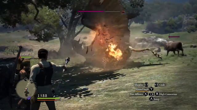 DRAGON'S DOGMA: DARK ARISEN Mage Gransys Estan Plains Griffon and Bandits 25.04.22 смотреть онлайн