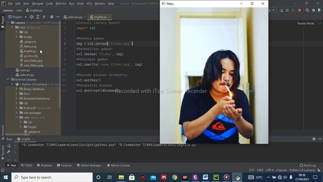 OpenCV Python 3.9 || membukan img dan camera смотреть онлайн