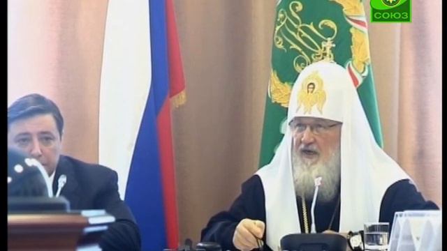 Встреча Патриарха с руковод. Сев.-Кавказского округа смотреть онлайн