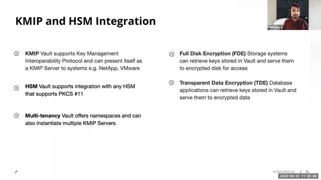Advanced Data Protection With HashiCorp Vault смотреть онлайн