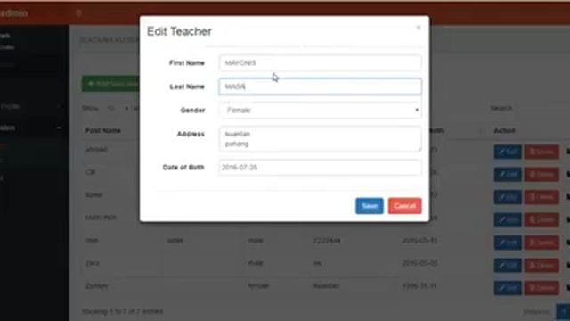 PHP CODE IGNITER CURD WITH AJAX DATA TABLE смотреть онлайн