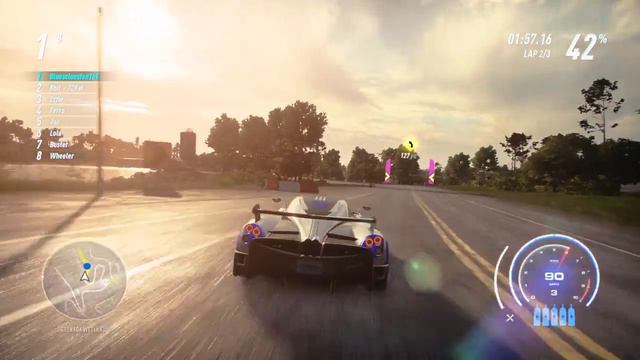 PS4 Need For Speed Heat Pagani Huayra BC (Circuit Race: Problem Child) смотреть онлайн
