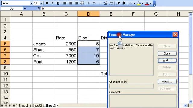 Scenarios in MS Excel 2003 in Hindi Video By Rinku Ojha смотреть онлайн
