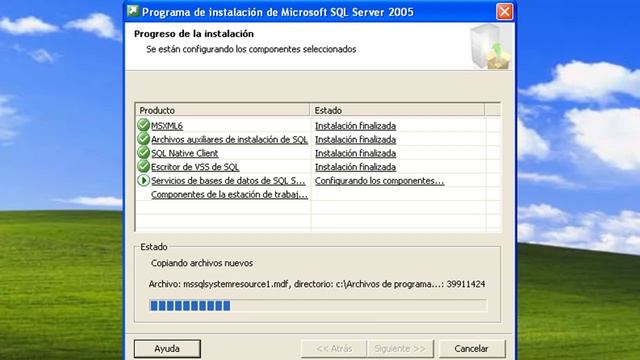 Instalar SQL Server 2005 Express en Windows XP смотреть онлайн