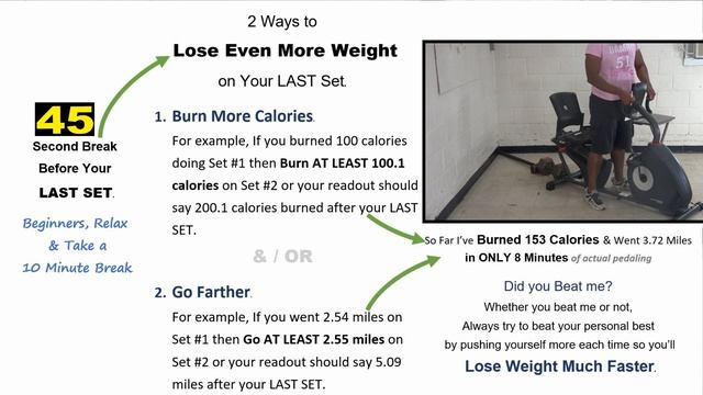 Exercise Bike Weight Loss Workout ? Use A RECUMBENT Or Stationary Bike