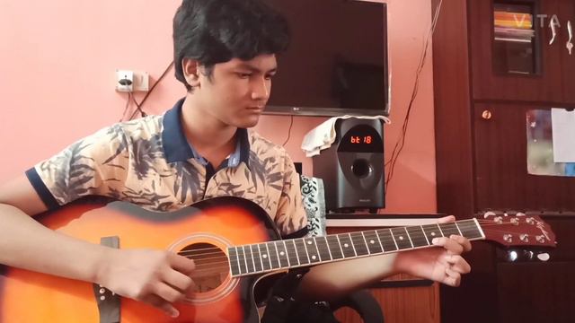 Baby Shark Dance guitar cover.🦈 By Manash смотреть онлайн