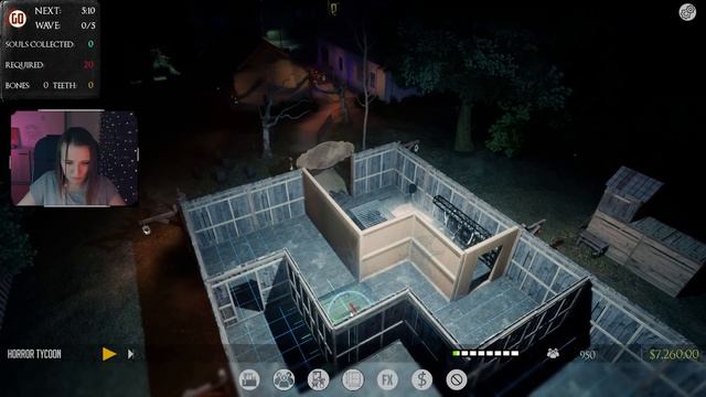 ОТКРЫЛА КОМНАТУ СТРАХА ► HORROR TYCOON ДЕМО смотреть онлайн