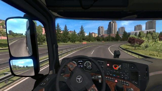 ETS 2 1 36 Road to the Black Sea Multiplayer третья поездка смотреть онлайн