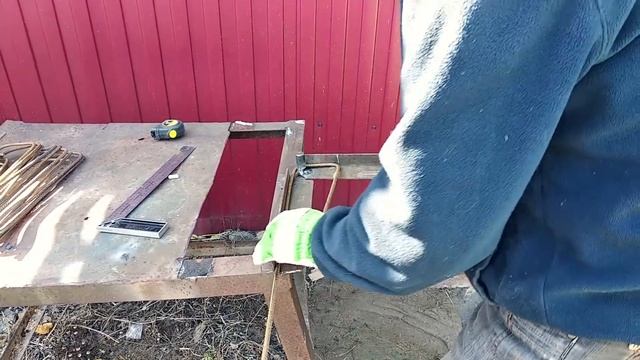 Гибка арматуры на самодельном станке смотреть онлайн