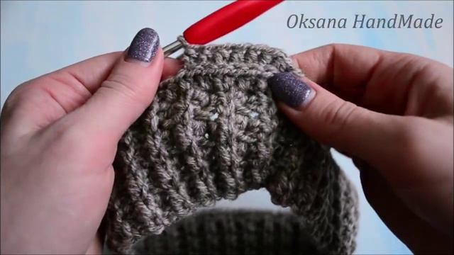 1,5 часа и у вас новая шапочка крючком смотреть онлайн