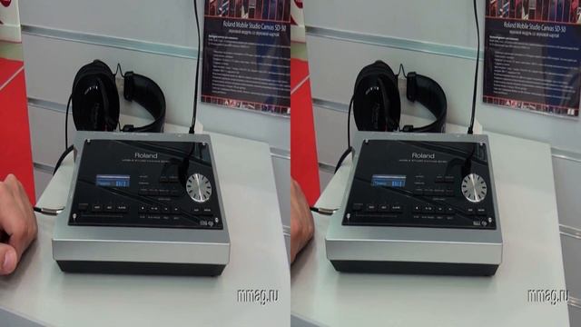 mmag.ru: Roland SD-50 Mobile Studio Canvas 3d video review смотреть онлайн