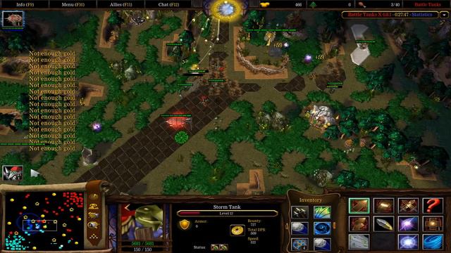 Warcraft 3 Battle Tanks, страта Фектори Хиро Фарм - фарм героев под фактой смотреть онлайн