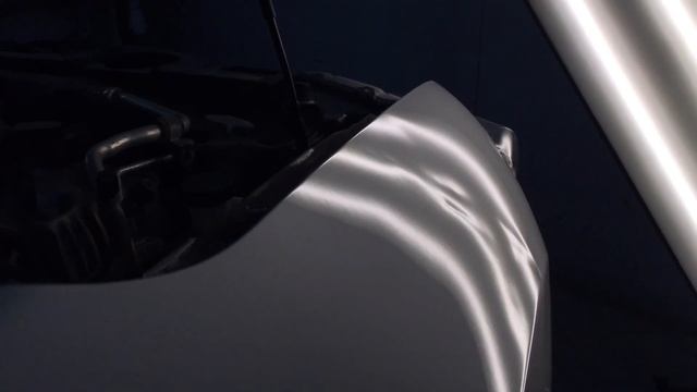 Вмятина на переднем крыле Nissan X Trail , чиним без покраски смотреть онлайн