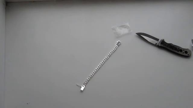 Посылка №8-9. Серебряный мужской браслет с AliExpress. и протирка для кларнета флейты.mp4 смотреть онлайн