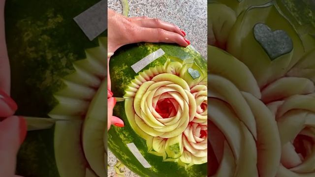 ?КАК СОХРАНИТЬ АРБУЗ??Карвинг и съедобное творчество и флористика. Сделать подарок своими руками. смотреть онлайн