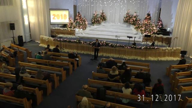 31-12-2017 Новогоднее Богослужение ц.Вифания смотреть онлайн