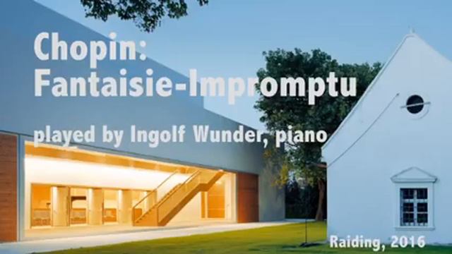 Ingolf Wunder - F. Chopin, Fantaisie-Impromptu (Audio only) смотреть онлайн