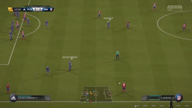 FIFA 16 Клубы профи VK League PS4 2-й Дивизион 9-й тур Adidas rus vs MiAmi AC смотреть онлайн