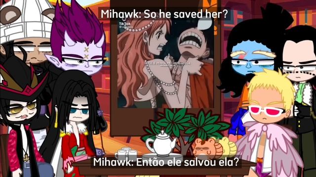 [?] "Shichibukais react to Nami" | GC | One Piece | смотреть онлайн