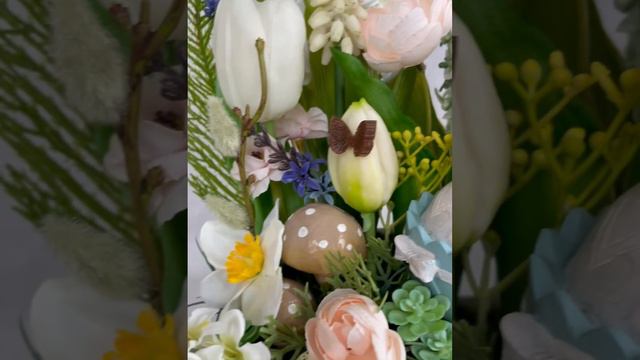 Пасхальный декор. #декор #пасха #пасхальныйдекор #весна #handmade #easter смотреть онлайн