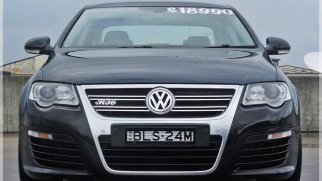 2009 Volkswagen Passat Type 3C MY09 R36 4 Sedan Black