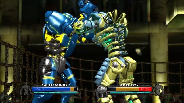 REAL STEEL THE VIDEO GAME - POWER AND STRENGTH (SEAHAWK vs PYGSY & NUMMSKULL, HYLAS, PALLADIUS) смотреть онлайн