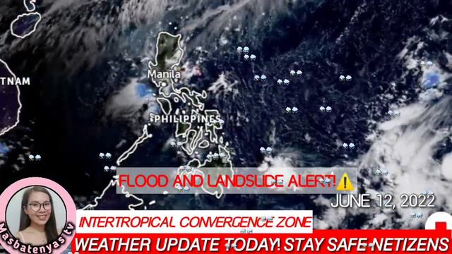 ASAHAN ANG MGA PAGULAN|MAY BAGYO?|WEATHER UPDATE TODAY|JUNE 12,2022|PAGASA WEATHER FORECAST смотреть онлайн