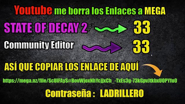 State of Decay 2 SOLUCIÓN A LA DESCARGA DEL Community Editor PARA VERSIÓN 33 A SECAS смотреть онлайн