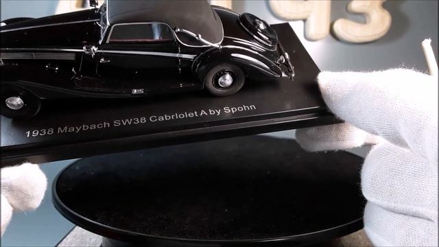 Maybach SW38?️Esval models?️РетроКлассика 1:43 смотреть онлайн