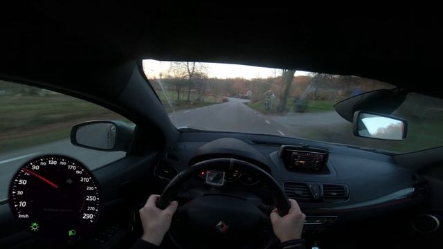 Renault Mégane RS 265 Cup | POV | Flyby, Sound & Acceleration! смотреть онлайн