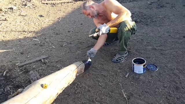 Строим сенник, копаем чеснок смотреть онлайн