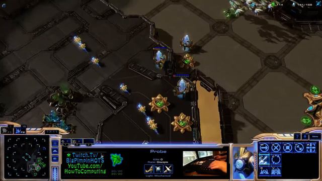 Starcraft 2 Heart Of The Swarm - 8 Player FFA - Protoss Zerg Terran -- Free For All 1080 HD Gamepla смотреть онлайн
