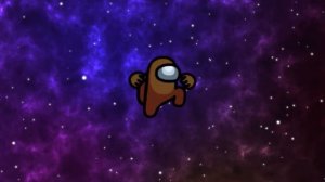 Персонаж из амонг ас танцует 1 час под музыку