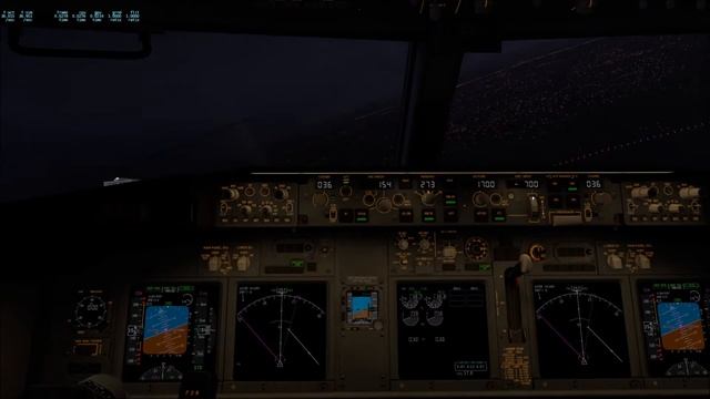 X-PLANE 11 ZIBO 738 KBOS ILS LANDING RWY 4R