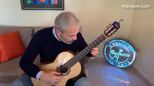 Prelude 1 from Cello Suite 1, JS Bach, Renato Bellucci guitar смотреть онлайн