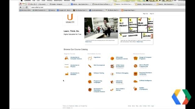 Udacity: Teaching thousands of students to program online using App Engine смотреть онлайн