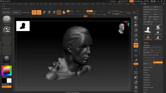 ZBrush Interface and Tablet Settings | Lesson 3 | Chapter 1 | Zbrush 2021.5 Essentials Training смотреть онлайн