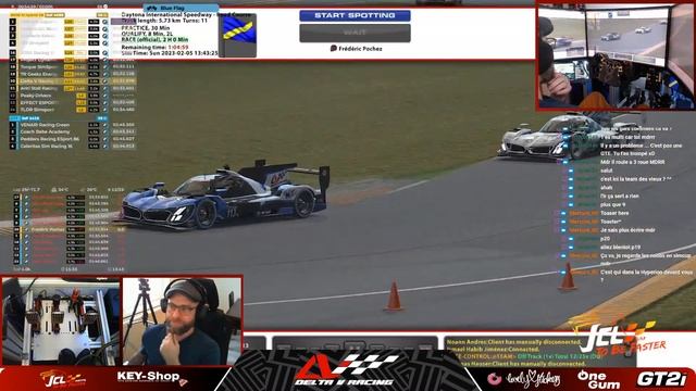 BMW Simcup Daytona LMDH Delta V Racing смотреть онлайн