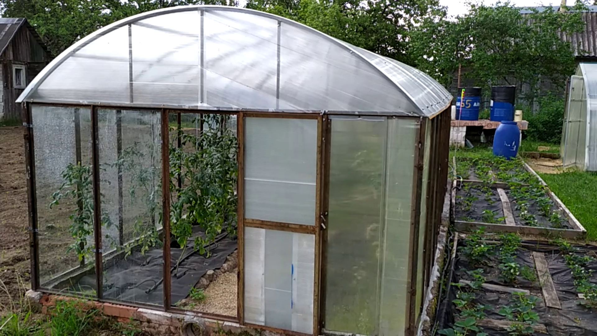 Ремонт теплицы. смотреть онлайн