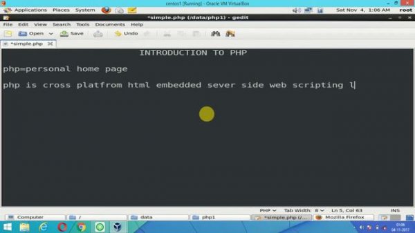 introduction to php by sr tech