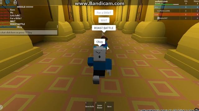 Sans Vs Frisk [roblox]