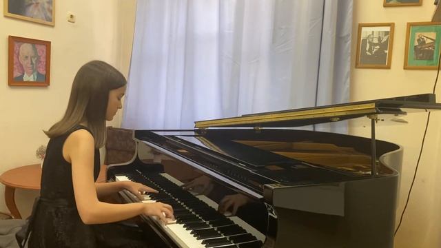 Отрошко Елизавета. Вариации на русскую песню «Вдоль по улице метелица метёт» смотреть онлайн