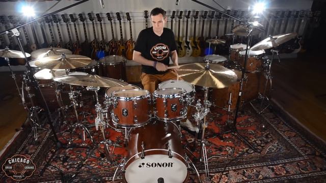 Sonor ProLite Studio 1 Drum Kit | Chicago Drum Exchange Demo смотреть онлайн