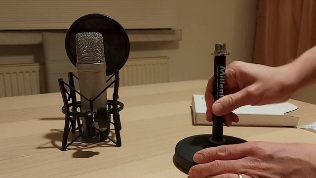 Thomann Millenium DS-45 Mikrofon Tischstativ | Unboxing | Erfahrung mit Rode NT1-A смотреть онлайн