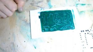 Паяльная маска УФ затвердевания.