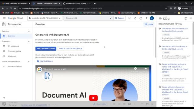 Using Specialized Processors with Document AI (Python) | #GSP1140 | #shorttrick #arcade смотреть онлайн