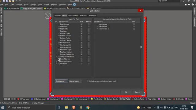 Gerber file (production file) generation in Altium 20. смотреть онлайн