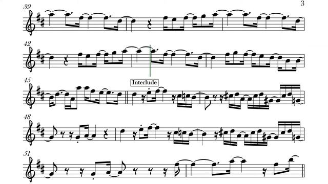 Sunday Morning for Tenor Sax, Soprano Sax, or Clarinet sheet music and Backing Track | Maroon 5 смотреть онлайн