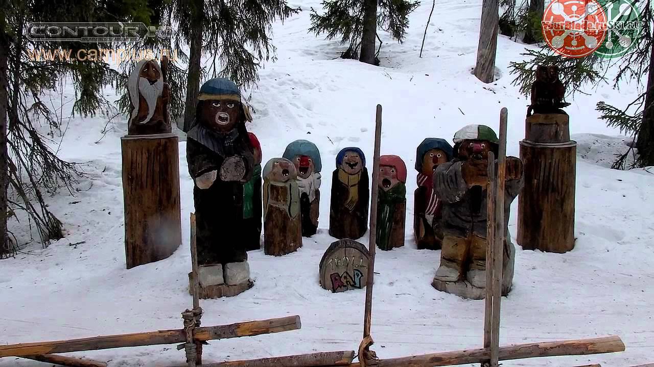 Горнолыжный курорт Salen. Что такое зона Trollskogen. смотреть онлайн